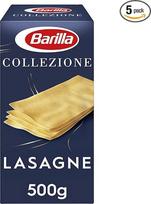 "Barilla" kietųjų kviečių makaronai "Collezione Lasagna" - 5 pakuočių (5 x 500 g)