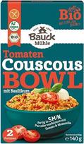 "Bauck Mühle" kuskuso dubenėlis, pomidorai su bazilikais, be glitimo, 140 g