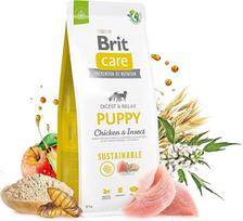 "BRIT Care Dog - Sustainable Puppy Chicken & Insect" - sausas maistas šunims - 12 kg