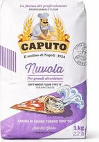 "Caputo Nuvola" miltai Tipo 0 - 1 kg - profesionalūs miltai, skirti pizzei su didelėmis alveolėmis - rinkinys po 1 arba 2 vienetus + "minafood" užrašų knygutė (1,1 kg)