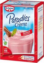 "Dr. Oetker Professional" braškių skonio desertinės grietinėlės milteliai 1 kg pakuotėje