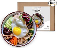 "EasyCookAsia Bibimbap" virimo dėžutė su pagrindiniais azijietiškais ingredientais - puikiai tinka pradedantiesiems arba kaip dovana