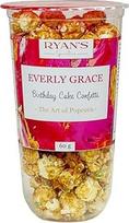 "Everly Grace Popcorn" gimtadienio torto konfeti, 60 g, popkornų puodelis su vanile ir pabarstukais iš mūsų gamyklos Augsburge, Vokietijoje