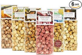 "Everly Grace Popcorn" popkornų rinkinys - 6 unikalių veislių popkornų rinkinys, po 100 g kiekvienoje - rankų darbo karšto oro popkornų gamykloje Augsburge