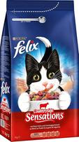 "Felix Cat" sausas maistas "Countryside Sensations" su jautiena, vištiena ir brangakmeniais ▒ 4 Sezugabe 2er Pack (2 x 2 kg maišelis)