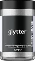 "Glytter" blizgučių milteliai gėrimams (sidabriniai) - valgomi blizgučiai gėrimams ir skysčiams, pvz., putojančiam vynui, kokteiliams - geriamieji ir beskoniai blizgučių milteliai, skirti 1000 gėrimų, pagaminti Vokietijoje