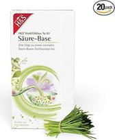 "H&S" rūgštinė arbata su cinku: pagrindinė žolelių arbata su žaliąja arbata ir cinko priedu, 20 x 2,0 g