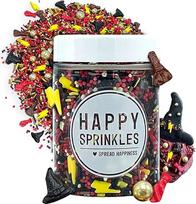 "Happy Sprinkles World of Magic" 90 g spalvotų pabarstukų mišinys su šokoladu, valgomas tortų dekoravimas su magiškais motyvais, tortų, sausainių ir ledų dekoravimas