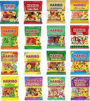 "Haribo XXL" mišinio pakuotė, maždaug 4 kg | Įvairios rūšys ir be dublių | Vaisių guminukų biri pakuotė, kurioje yra 22-25 maišeliai po 160-175 g | Dovanų ir karnavalinių metimų medžiaga