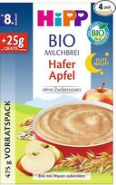 "HiPP" ekologiška pieniška košė "Goodnight Oat Apple" (4 x 475 g), nuo 8 mėn., be pridėtinio cukraus, su ekologiškais pilno grūdo grūdais ir ekologiškais vaisiais, geriausios ekologiškos kokybės