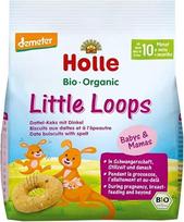 "Holle Little Loops" 80g Spelta datulių sausainiai