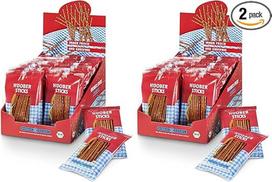 "Huober Organic Sticks" mažos druskos lazdelės porcijiniame maišelyje, 60 pakuočių x 40 g, 1,2 kg (30 x 40 g)