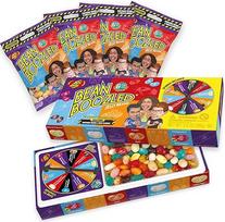 "Jelly Belly Beans" pupelės "Boozled" laimės ratas ir 6-osios kartos papildymų rinkinys 100 g + 4x54 g maišeliai - bjauraus skonio dvikovos kaip Tutti Frutti / smirdančios kojinės idealiai tinka vakarėliams ir žaidimų vakarams