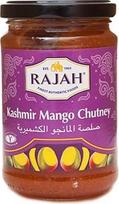 "Kajal Rajah Kashmir Mango Chutney" (6 x 340 g) Indiškas natūralus dubenėlis, idealiai tinka prie kario, sūrio, keptų ir kitų patiekalų Be glitimo