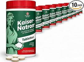 "Kaiser Natron" tabletės, taupantis pasiūlymas 10 x 100 tablečių
