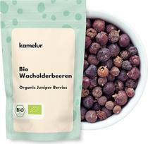 "Kamelur" 500 g ekologiškų kadagio uogų - aukštos kokybės ir aromatingi prieskoniai iš kontroliuojamo ekologinio auginimo - ekologiškos kadagio uogos be priedų