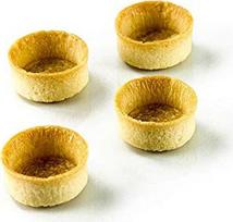 "Karl Zieres GmbH" užkandžių tartaletės - Mini Filigrano, apvalios, skersmuo 3,8 cm, aukštis 18 mm, 200 vnt., kartoninės, vienkartinės, švenčių progoms