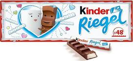 "Kinder" batonėliai 1 kg XXL pakuotėje - pieniškas šokoladas, švelnus ir kreminis - dovana vyrams ir moterims, dovanų krepšeliai ir gimtadieniai, Motinos dienos dovana, Tėvo dienos dovana - 48 x 21g