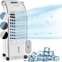 "Klarstein Maxfresh 3-in-1" mobilusis oro kondicionierius: Oro aušintuvas, ventiliatorius ir drėkintuvas, 55 W, 444 m³/h, 4 greičio nustatymai, osciliacija, 51 dB, laikmatis iki 15 val: 6 l, baltos spalvos