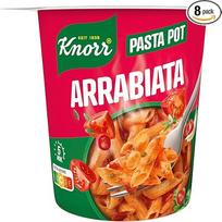 "Knorr Arrabiata" makaronų puodas, skanūs greitai paruošiami makaronai 66 g