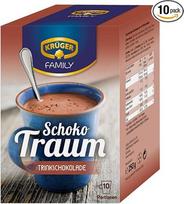 "Krüger" geriamasis šokoladas, gėrimų milteliai, kakava, 10 porcijų po 25 g, 250 g