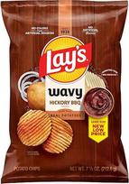 "Lay's Wavy Hickory Barbecue" skonio bulvių traškučiai - 7,75 oz