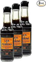 "Lea & Perrins" - 3 vnt. "Original Worcestershire Sauce" padažo 150 ml stikliniame buteliuke - tradicinis angliškas "Worcester Worcester" padažas