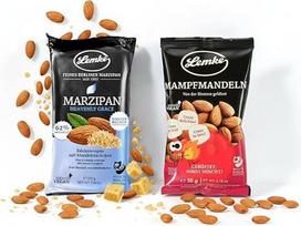 "Lemke" dovanų rinkinys - "Heavenly Grace" marcipanas 200 g ir "Mamped" migdolai 50 g - mielų įvairių rūšių dovanų rinkinys - puikiai tinka Velykų dovanai