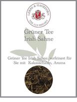 "Lerbs & Hagedorn", žaliosios arbatos airiškas kremas, 250 g (maždaug 21 litras) su kakavos indeliais, "Sencha" pagrindas