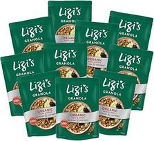 "Lizi's 10 x Granola" - ekologiški riešutai ir sėklos | Vertingas rinkinys su 10 pakuočių | Ekologiški grūdai | 4 kg | GB-ORG-05
