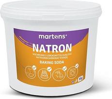 "Martons" natrio milteliai 5 kg - didelio grynumo natrio bikarbonatas (E500(ii)) - maisto klasės - universalus virtuvės, namų ūkio ir kepimo reikmenims