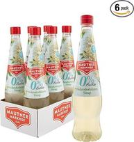 "Mautner Markhof Elderflower Syrup" 0% cukraus - 6 x 700ml - šeivamedžio uogų sirupas be cukraus gėrimams ir kokteiliams