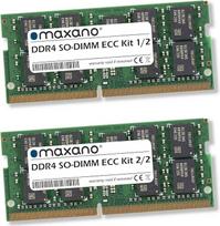 "Maxano" 32GB rinkinys 2x 16GB RAM, suderinamas su "Synology DiskStation DS923+" (PC4-21300 SO-DIMM ECC atmintis)
