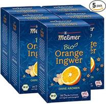 "Me?mer" ekologiška vaisių arbata "Orange Ginger" 91 g, 5 vnt.