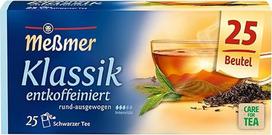 "Meßmer Classic" be kofeino | Juodoji arbata be kofeino | Puiki aromatinė arbata | 25 arbatos maišeliai