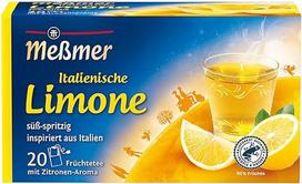 "Meßmer Country Tea" | Itališka laimo arbata | Vaisių arbata su citrinų aromatu | 20 arbatos maišelių | Saldu ir aštru