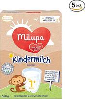 "Milupa Milumil" vaikiškas pienas 1+ - nuo 1 metų - mažyliams augimo tarpsniu - 5 x 550 g