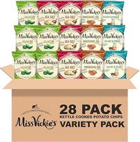 "Miss Vickie's Kettle Cooked Potato Chips" bulvių traškučiai, įvairi pakuotė, 39,0 g (28 vnt.)