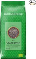 "Mundo Feliz" ekologiškos chia sėklos, 4 x 500g (2kg)