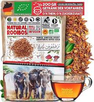"Nabür" - 200 g Ekologiška Rooibos, antioksidacinė raudonųjų krūmų arbata, 0% Thein, 0% kofeino, švelni, atpalaiduojanti