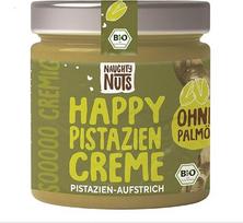 "Naughty Nuts Happy Pistachio Cream" - veganiškas, 100 % natūralus, be palmių aliejaus ir cukraus - 200 g