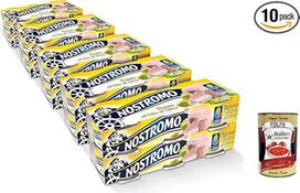"Nostromo" tunas su alyvuogių aliejumi, 30 x 70 g skardinės. 10 pakuočių palydos formatas. Baltymų šaltinis be konservantų + itališka gurmaniška polpa 400 g