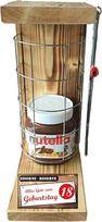 "Nutella" gimtadienio dovana 450 g stiklo dovana 18-ojo gimtadienio geležies atsargų tinklelis, įskaitant pjūklo dovanų rinkinį 18-ajam gimtadieniui Tekstas raudonas Laimingo 18-ojo gimtadienio