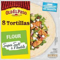 "Old El Paso" kvietinės tortilijos - meksikietiški kvietiniai vyniotiniai - 1 x 326g