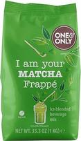 "One&Only Matcha Frappé" milteliai 1 kg - kreminis gėrimas su 10 % Matcha - veganiškas, be glitimo, be palmių aliejaus - skirtas paruošti mikseriu