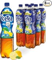 "Pfanner Iced Tea Lemon Storage Pack" - 6 x 1,5 l PET buteliai - tiesioginio virimo arbata su laimo ir citrinos sultimis