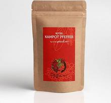 "Pfefferbraut" - raudonieji Kampoto pipirai - džiovinti saulėje, aukščiausios kokybės, 60 g - stipri aštri pipirų natą