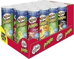 "Pringles Party Mix" | traškučių mišinio dėžutė | 18 skardinių su 4 skirtingomis rūšimis (18 x 185 g)
