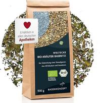 "Regulato Basic Tea Organic" 500 g - vaistažolių arbata, pagaminta iš 49 žolelių - pagrindinė rūgštinė-šarminė arbata namų ūkiui