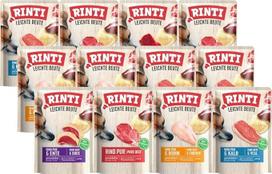 "Rinti Light Prey Mix" pakuotė 12 x 400 g | Garantuotas 4 rūšių mišinys | Šunų maistas be grūdų | Mažai riebalų | Be sojos ir priedų